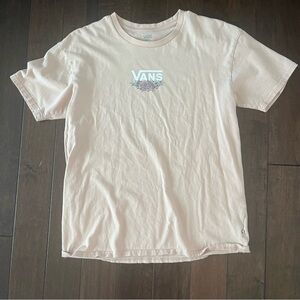 VANS Oversized Floral Logo Tee